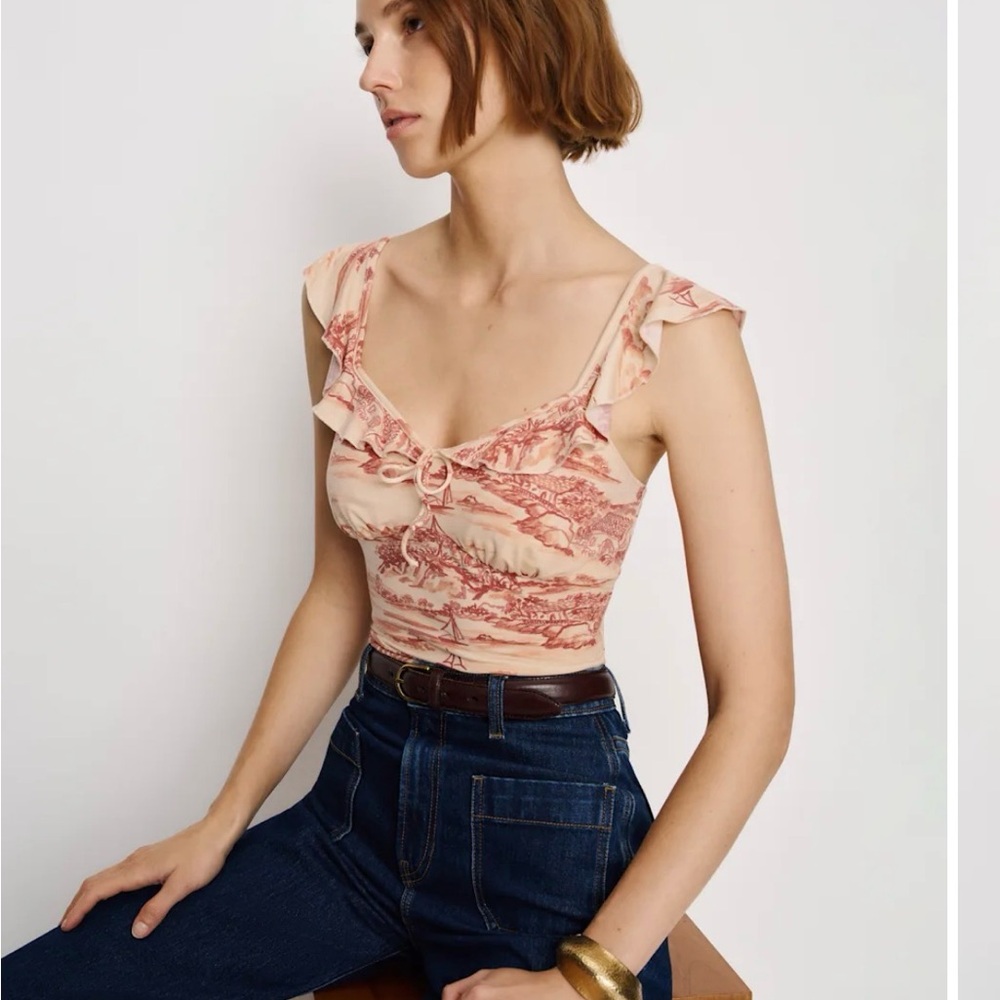 Reformation top size S NWT